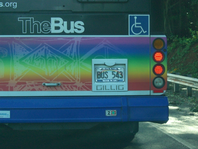 The Bus　の　「ＢＵＳ」