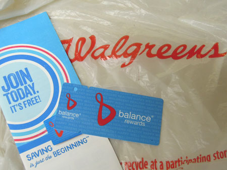 『Walgreens』のストアーメンバーズカードは？？